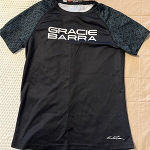 Gracie Barra Rash Guard YXL
